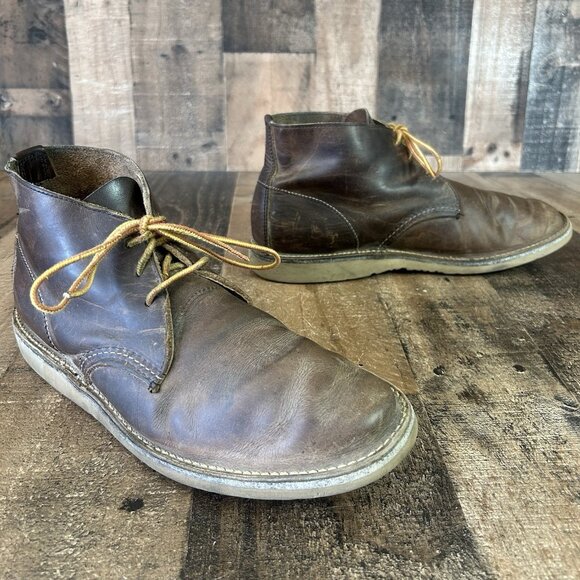 Red Wing 3324 Weekender Chukka Work Boots Mens 9 D - Picture 2 of 12